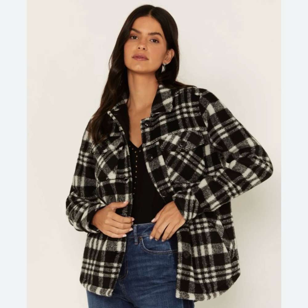 Idyllwind Black and White Utility Jacket